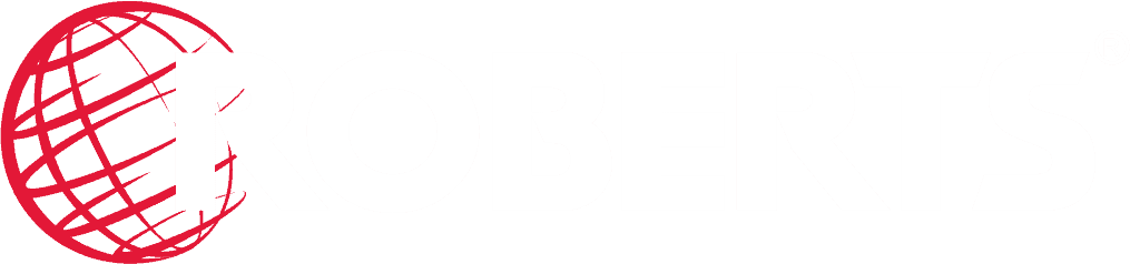 Roberts Logo Reverse white V1